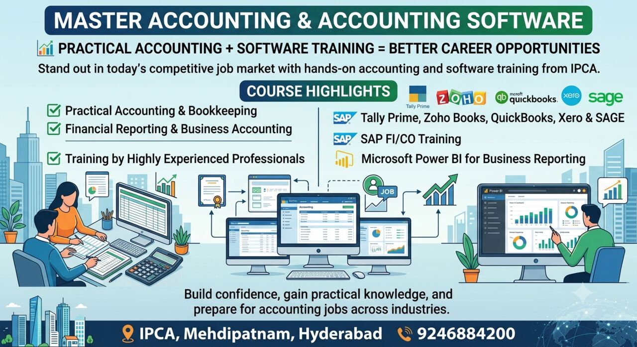 Hyderabad, Lessons Offered, Accounting Courses In Hyderabad | Learn Tally, QuickBooks & Bookkeeping