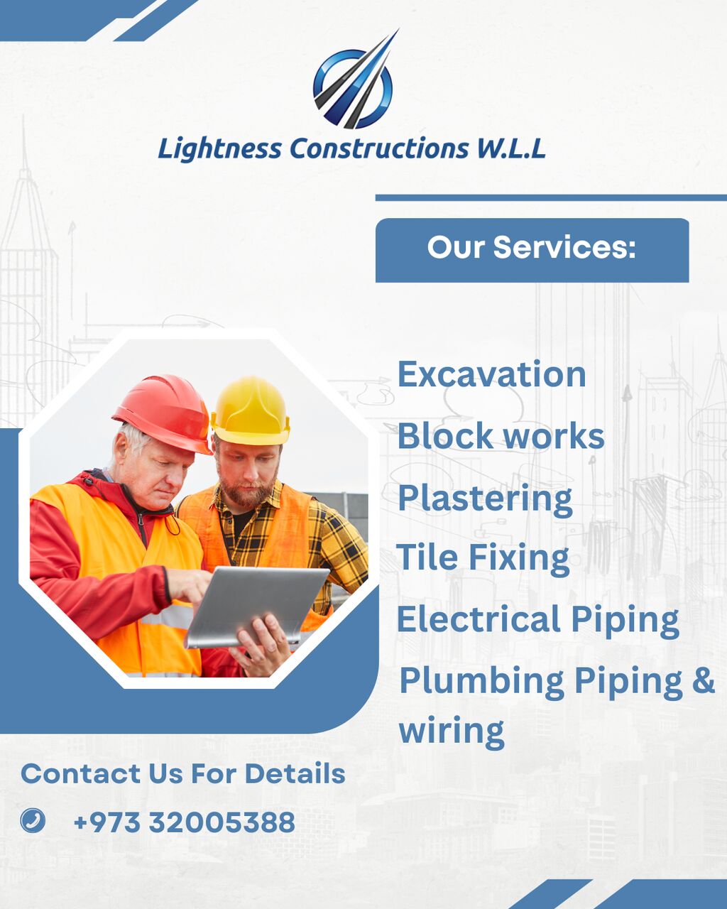 Manama, Construction, Building Constructions & Maintenance