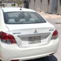 Mitsubishi Attrage &ndash; White,  2014,  Automatic,  182000 KM,