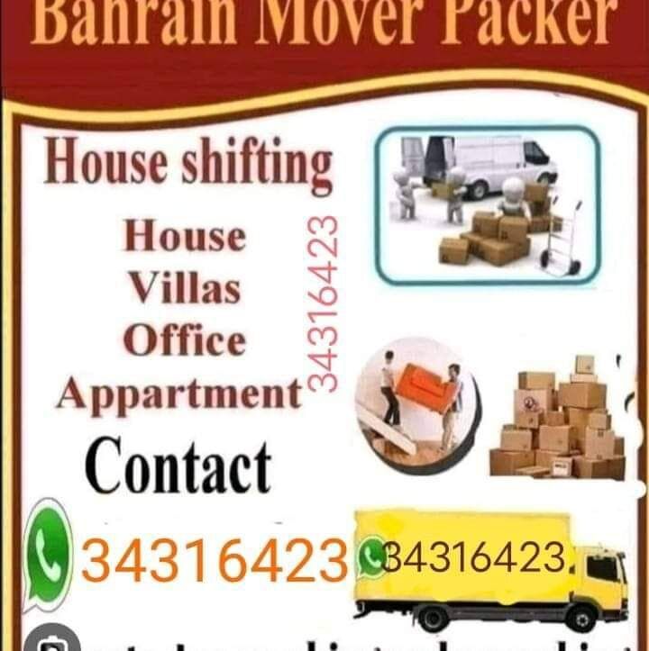 Amwaj Islands, Labor/Moving, Moving And Shifting Service With Transport Big 6wheel Truck & Small Pickup Van Available W