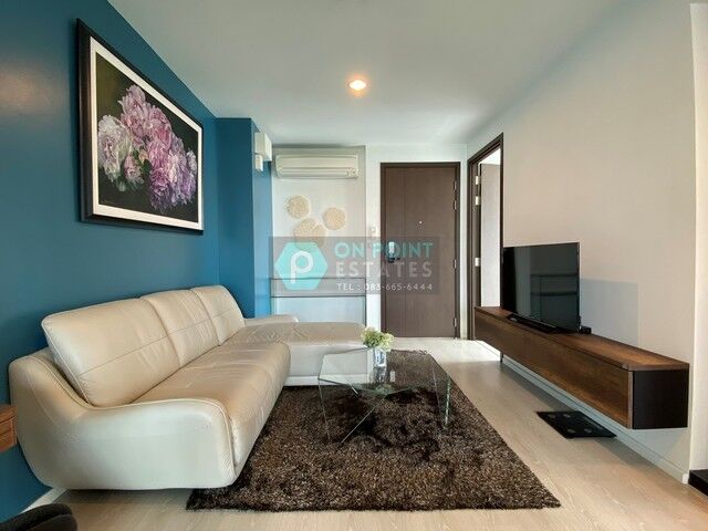 Bangkok, Villas, THB 27000,  46 Sq. Meter,  Rhythm Sathorn - Narathiwas 2 Bedrooms 1 Bathroom For Rent (A1233)