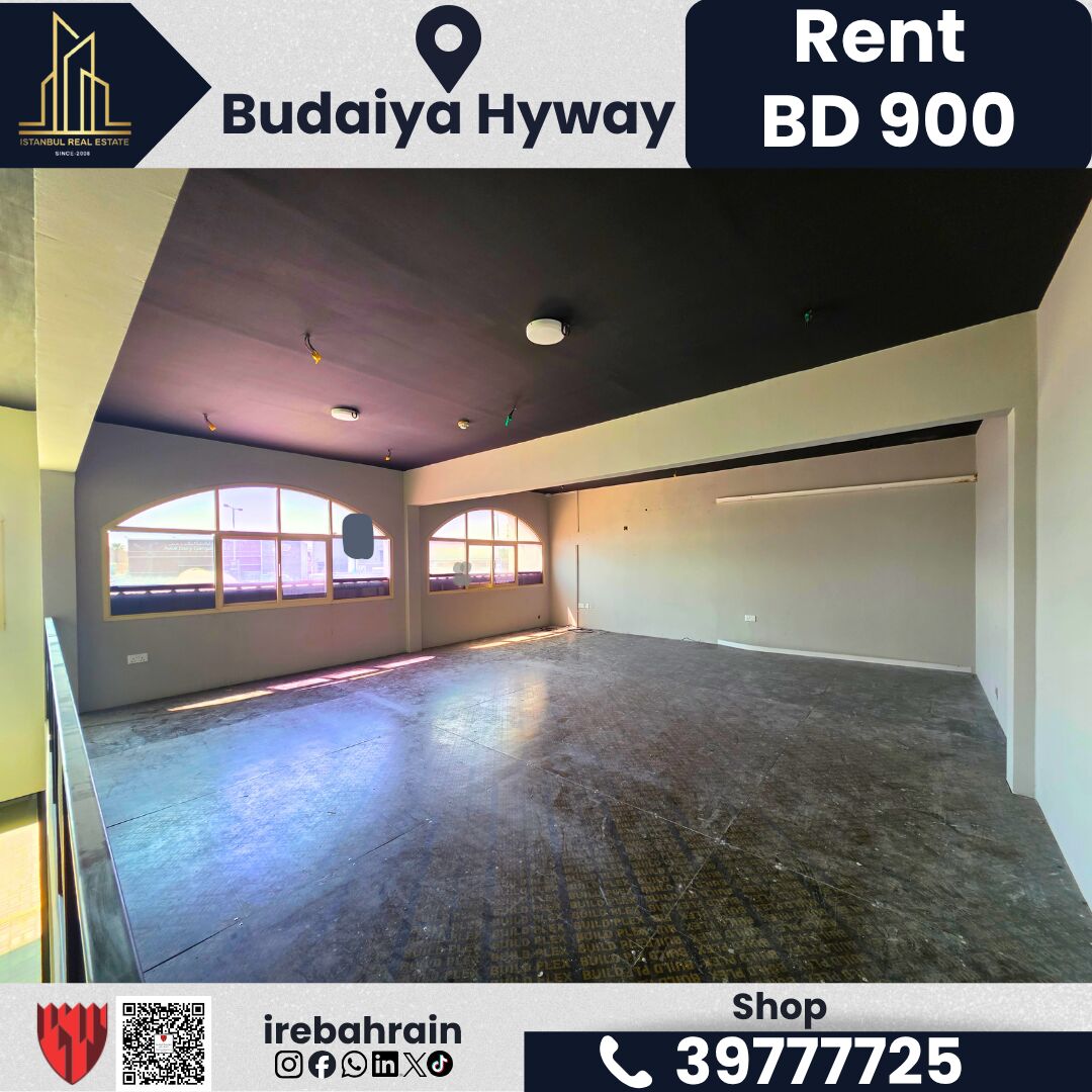 Budaiya, Shops, BHD 900,  102 Sq. Meter,  Shop For Rent &ndash; Budaiya Highway | BD 900/- Per Month