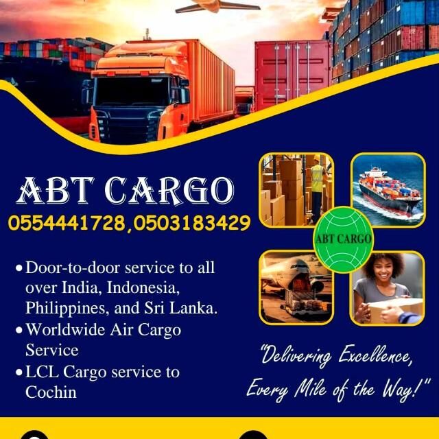 Riyadh, Cargo, CARGO SERVICES TO ALL OVER INDIA