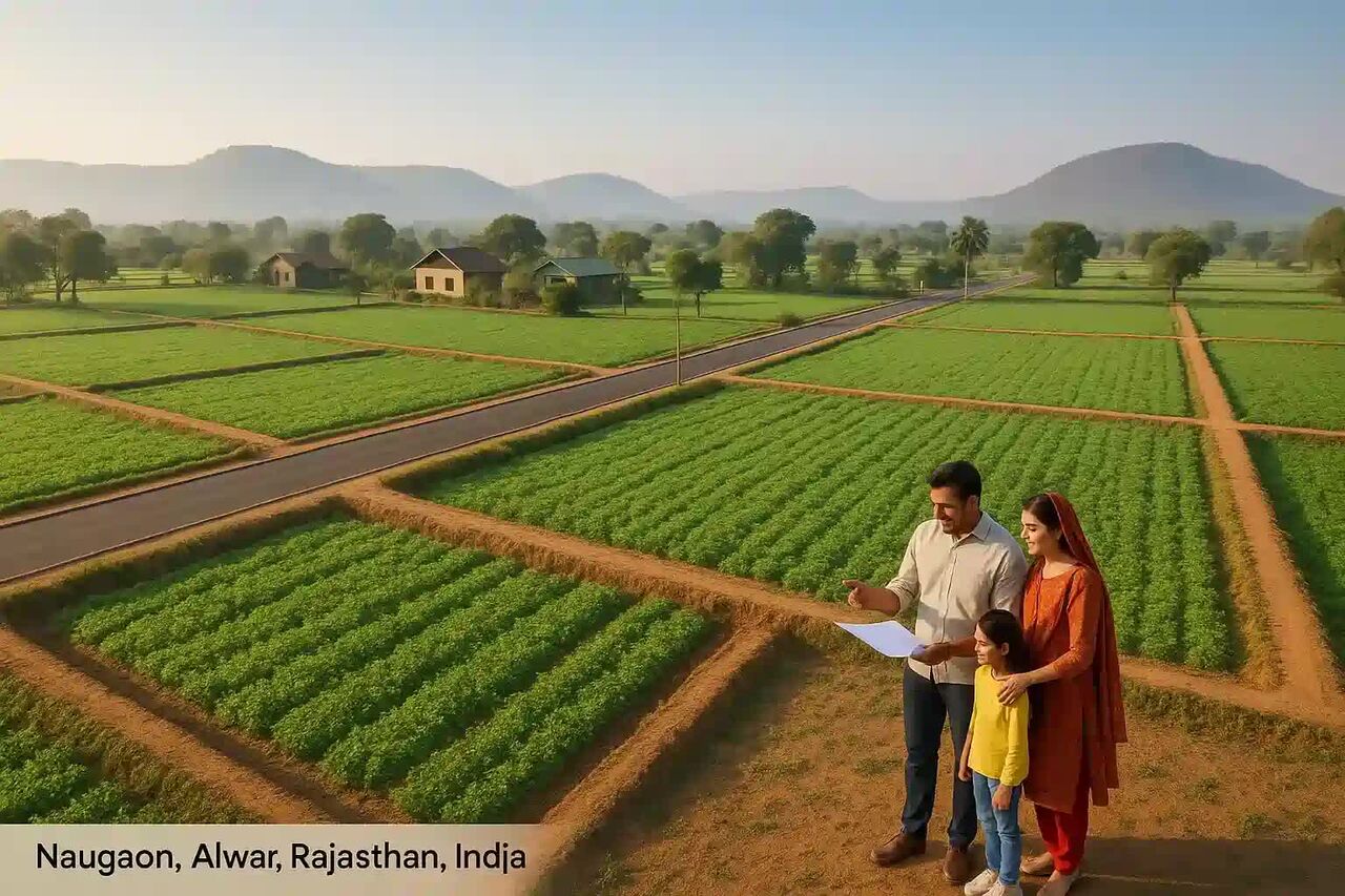 Jaipur, Agricultural Land, INR 10000000,  1250 Sq. Yard,  Naugaon Farmhouses For Spacious Weekend Property