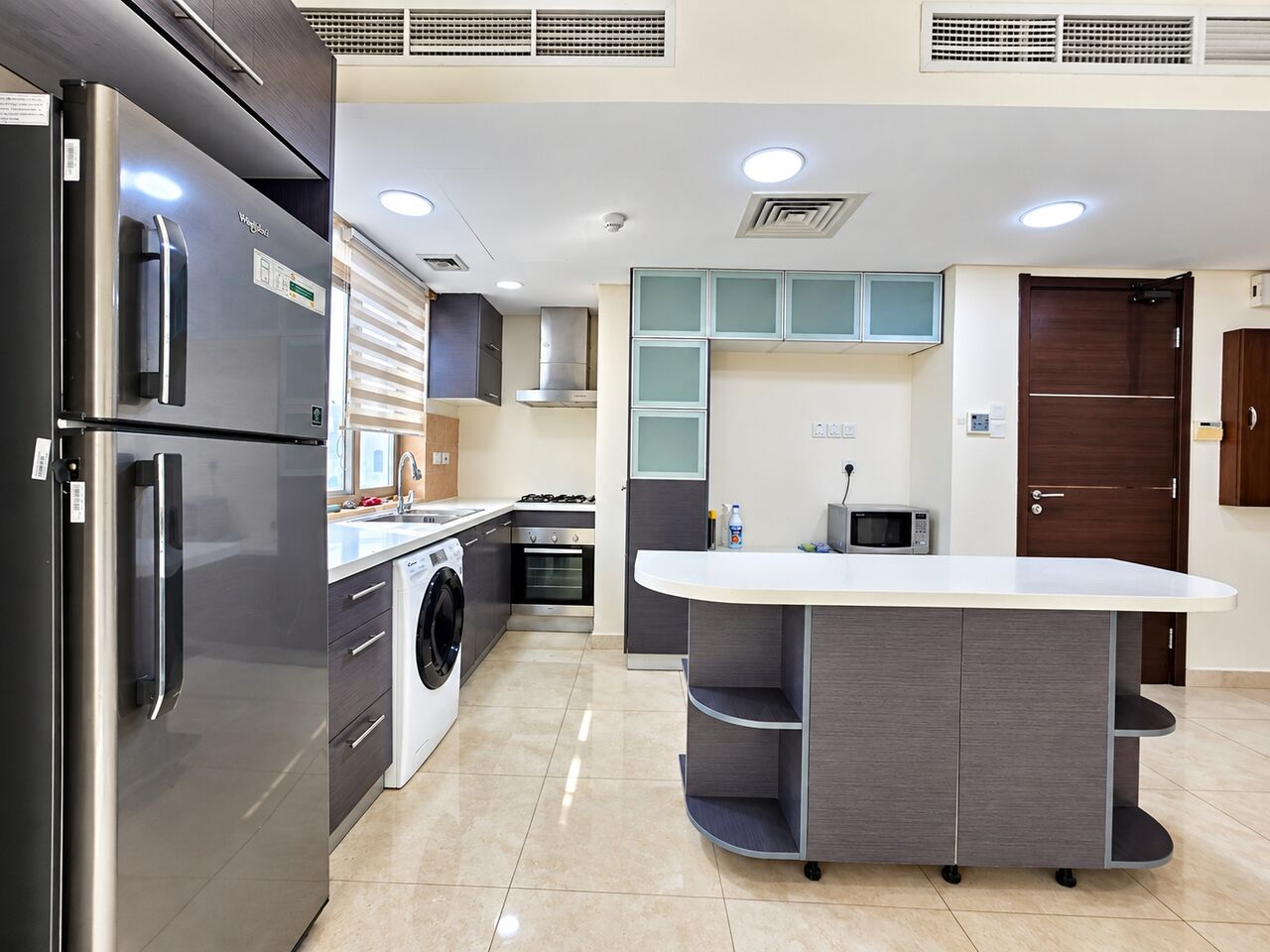 Galali, Apts/Flats Wanted, BHD 230/year,  2 BR,  Qalali City/high-end Apartment For Rent Semi Furnished Including Electricity Within The Li