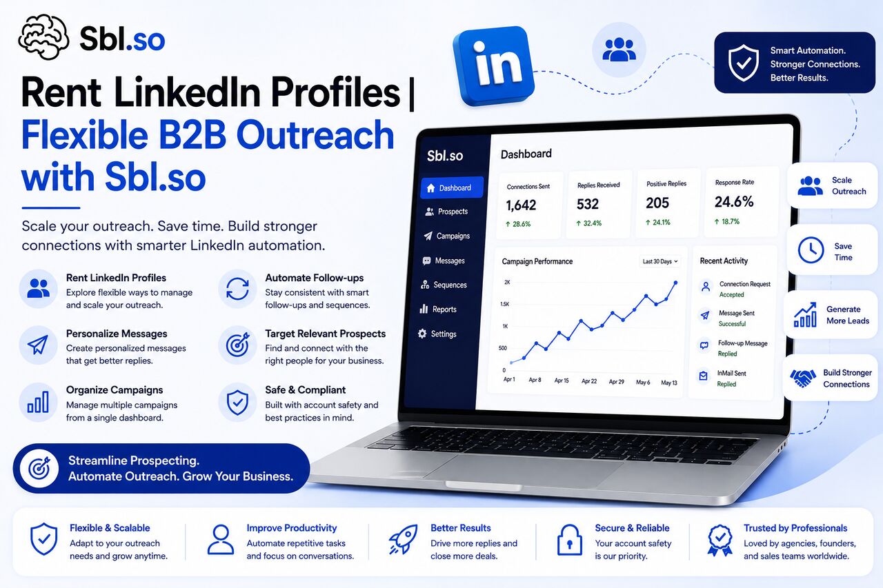 Mumbai, Business, Rent LinkedIn Profiles | Flexible B2B Outreach With Sbl.so