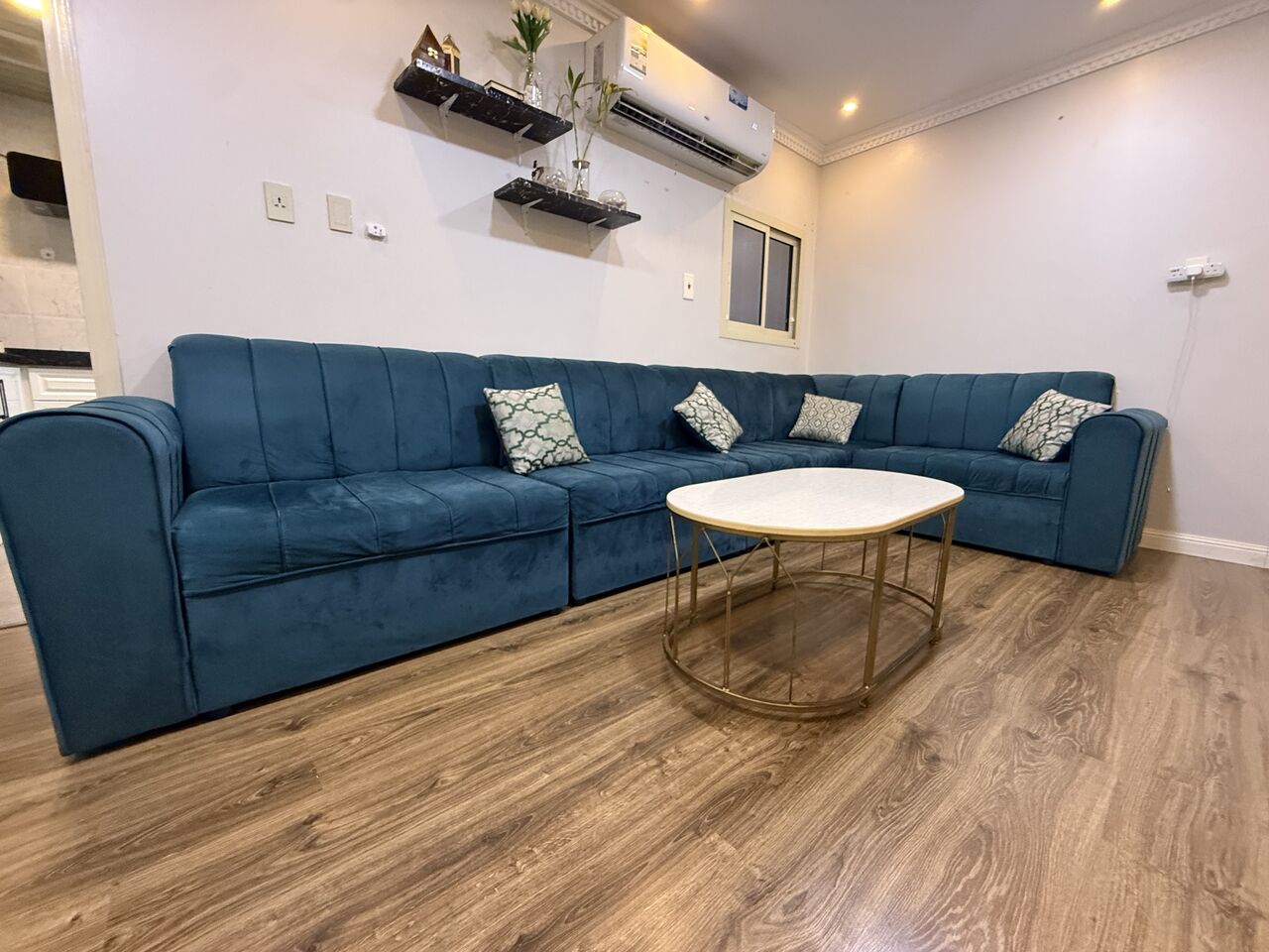 Dammam, Household Items, SAR 980,  Good Condition Sofa , TV Stand , Tea Table And Dining Table For Sale