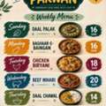SAR 14,  Homemade Food - Weekly Menu - Daily Available