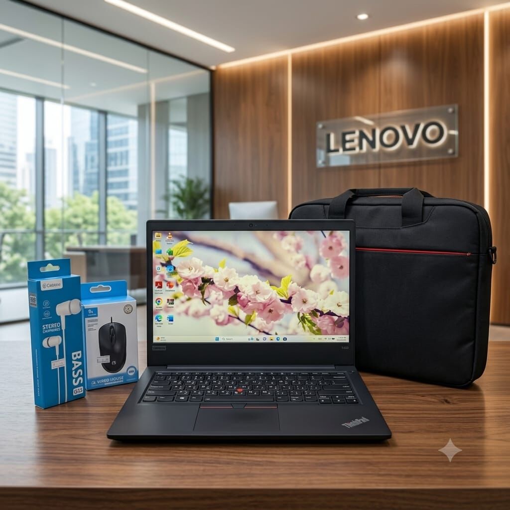 Manama, Computers, BHD 78,  Thinkpad Core I5 8th Gen Laptop 8GB RAM 35x Fast M.2 Win 11 & MS Office Ready Free GIFTS