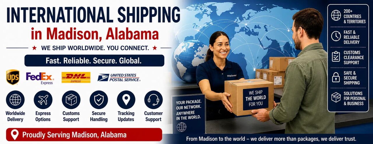 New York, Logistics, International Shipping In Madison, AL
