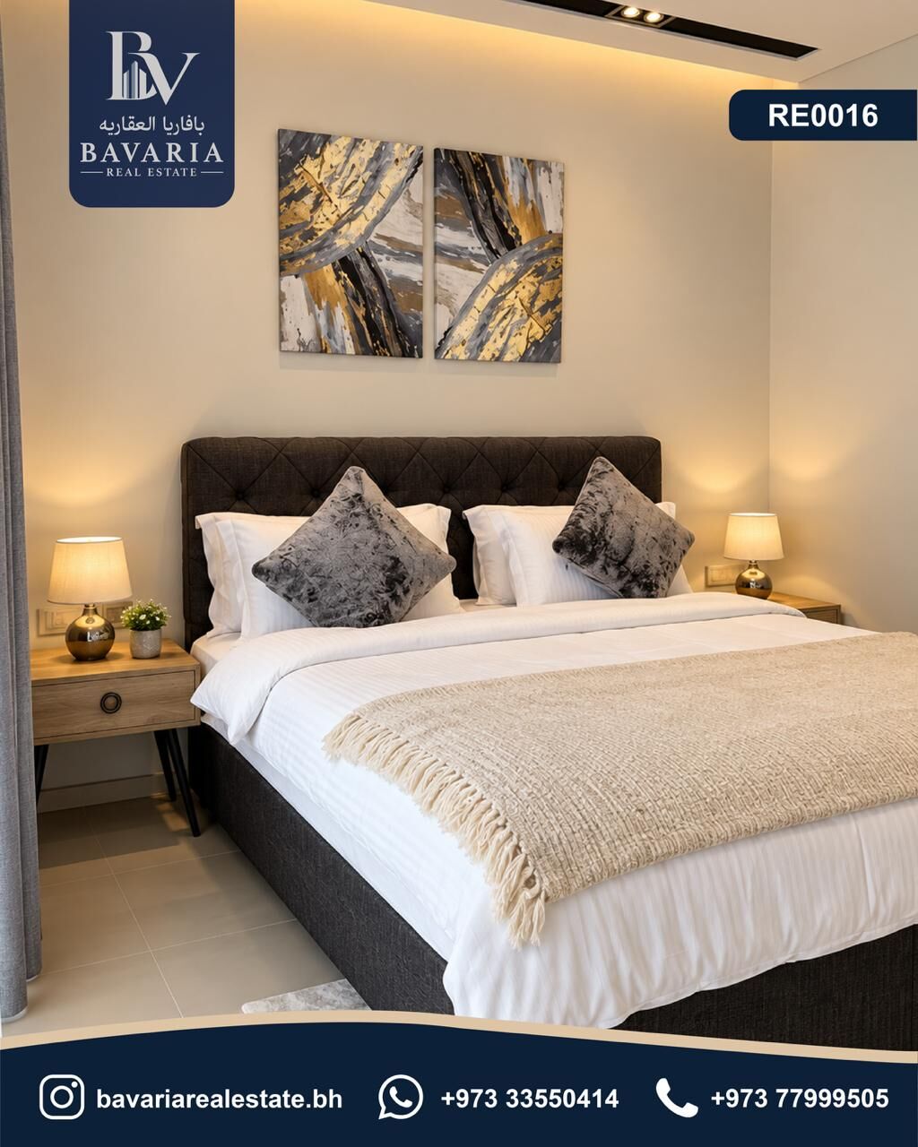 Juffair, Real Estate For Sale, BHD 54,  1 BR,  73 Sq. Meter,  1 Bedroom Apartment For Sale In Fontana Infinity &ndash; Juffair