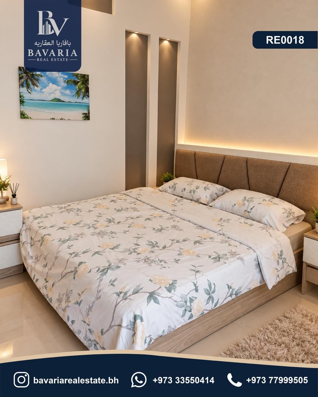 Juffair, Real Estate For Sale, BHD 41,  1 BR,  Furnished 1 Bedroom Apartment For Sale In Orchid Plaza &ndash; Juffair