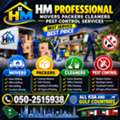 HM PROFESSIONAL MOVERS PACKERS CLEANERS PEST CONTROL SERVICES$♡$