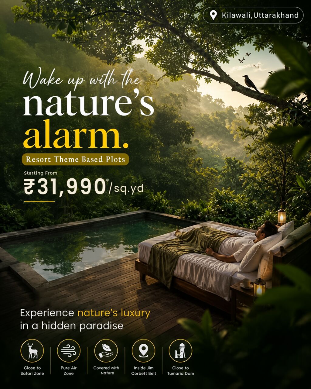 New Delhi, Residential Plots, Weekend Home Near Delhi NCR | The Koru Ville Near Corbett
