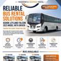 Ashok Leyland Bus With Driver