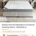 SAR 450,  Barely Used *Homebox Mattress For Sale *(used 3-4 Months)*