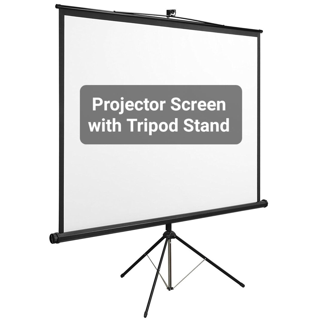 Manama, Computers, BHD 28,  New Projector Screen Box Pack 60",100",120" Tripod Stand/Wall Mounted Electric With Remote