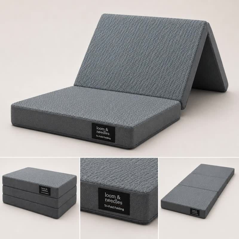 Lucknow, Household Items, INR 5,  Foldable Memory Foam Mattress For Comfortable, Space-Saving Sleep
