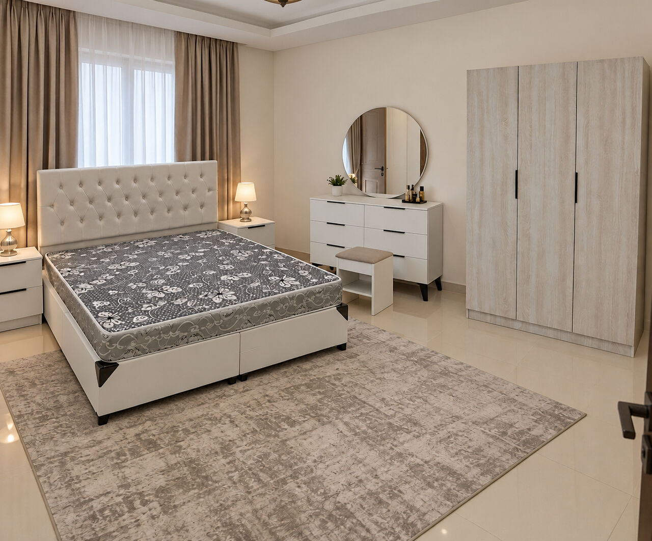 Jeddah, Furniture, SAR 5,  New Modern And Premium Quality Bedroom Set Available