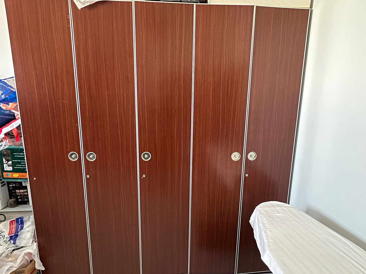 Riyadh, Furniture, SAR 500,  Bed Set With Cupboard Dressing And Side Tables