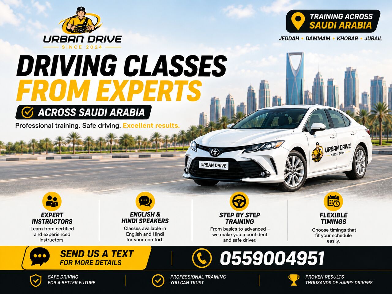 Jeddah, Furniture, SAR 1,  Driving Classes For Beginners (Jeddah) (7 Days)