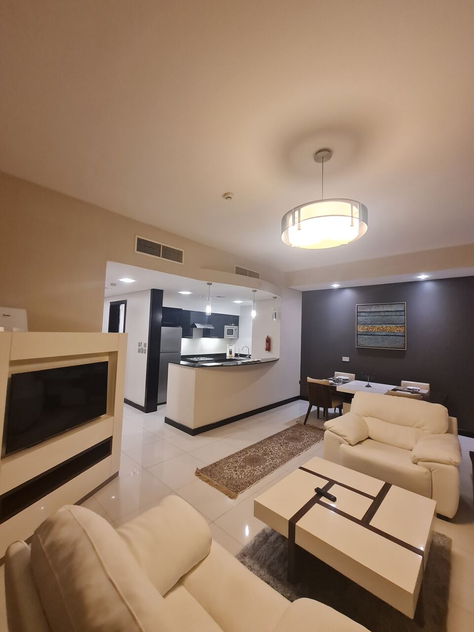 Juffair, Apartments, Flats, Houses & Villas, BHD 425/month,  Furnished,  1 BR,  112 Sq. Meter,  1 Bedroom - Fontana Tower - For Rent
