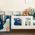 SAR 150,  Wooden Baby Bed With Mattress  (home Center)