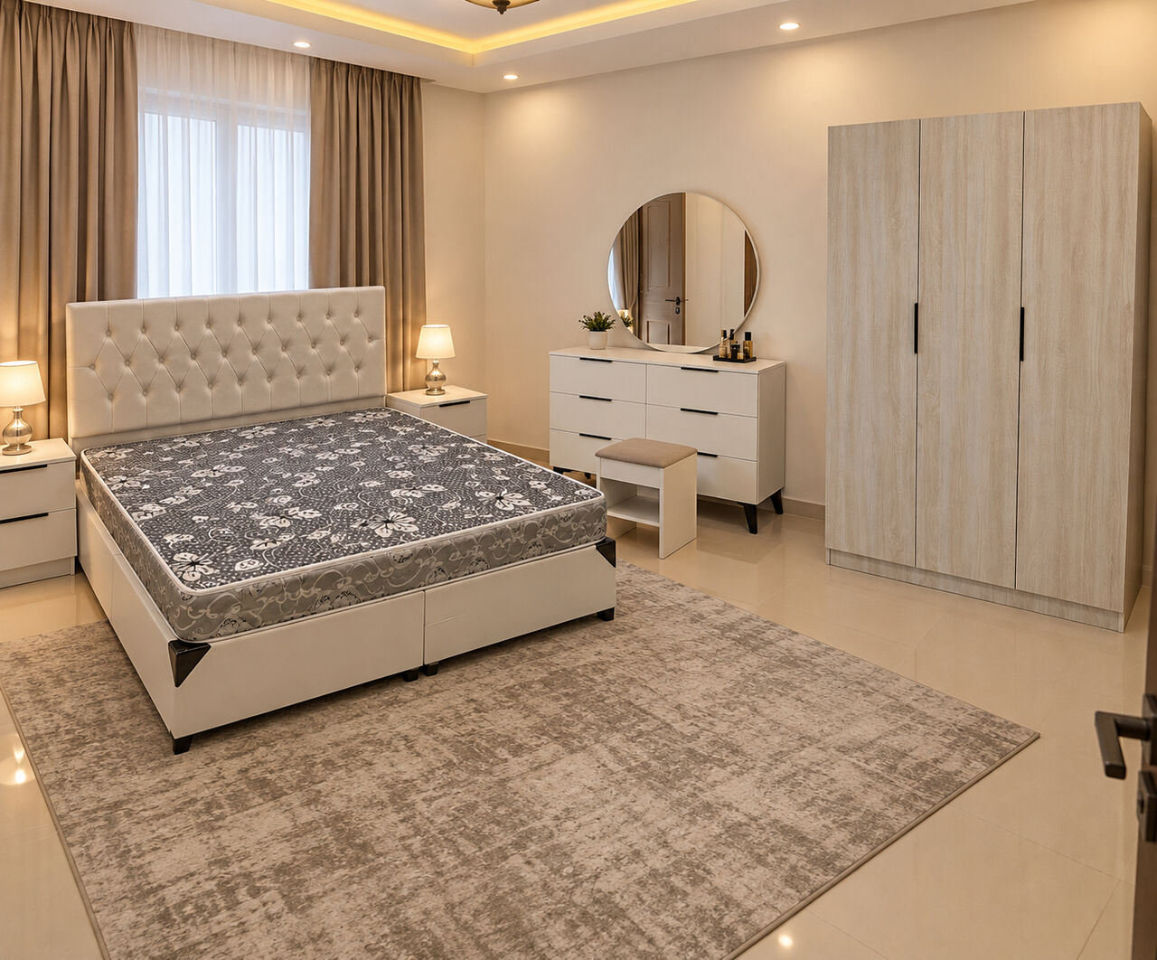 Jeddah, Furniture, SAR 5,  Modern And Premium Quality Bedroom Set
