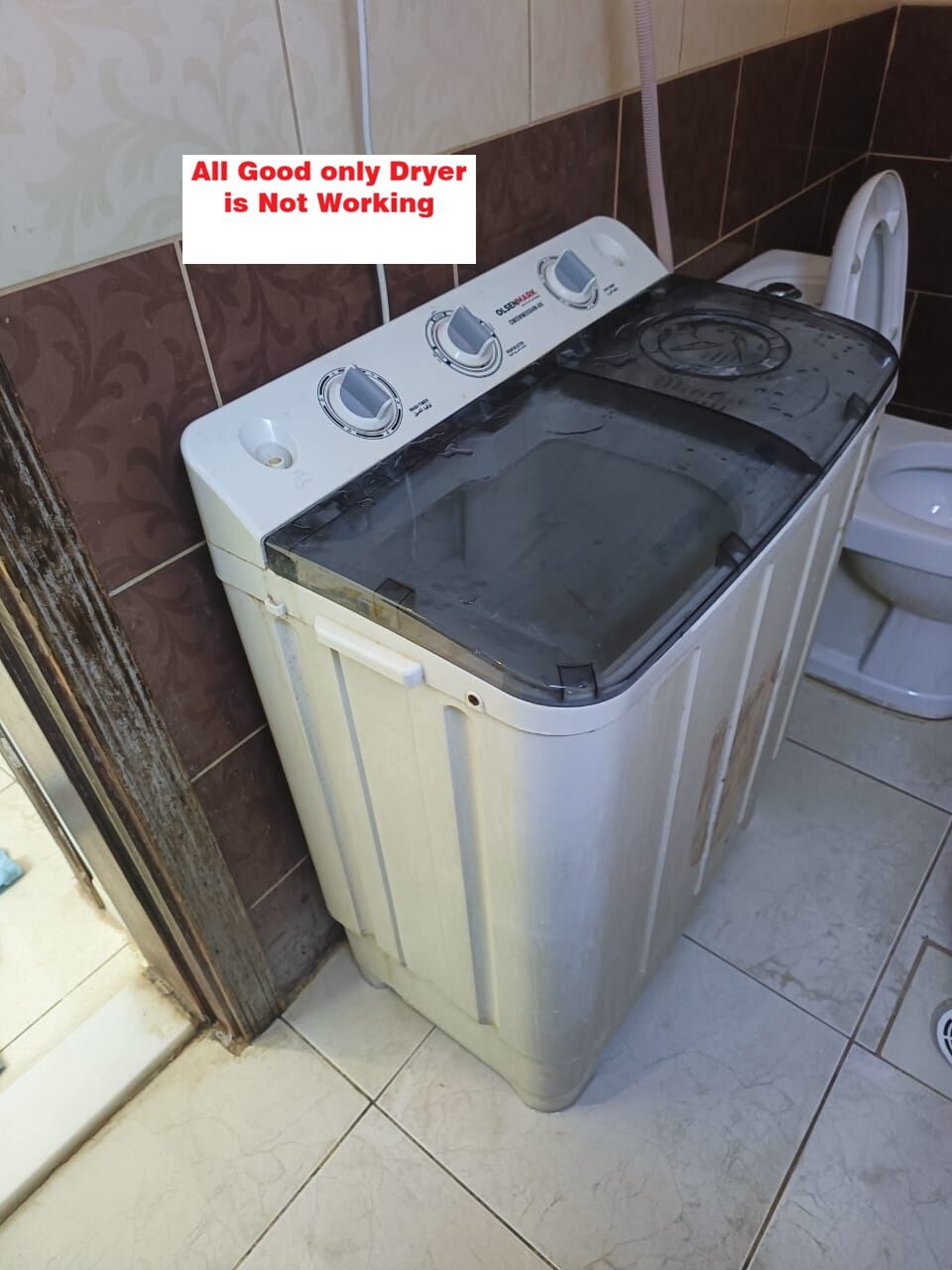 Riyadh, Household Items, SAR 150,  Washing Machine For Sell