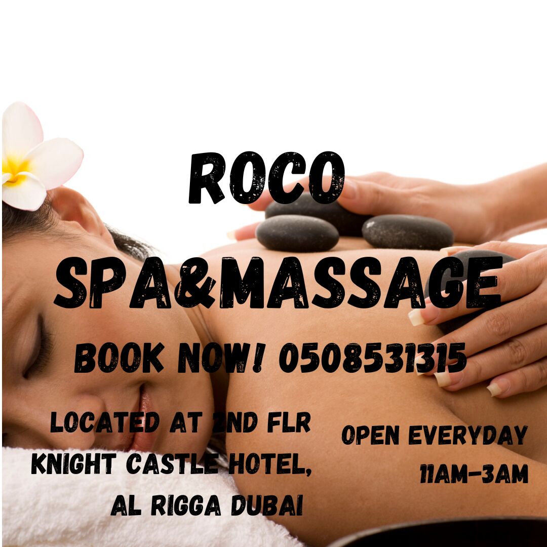 Al Rigga, Health, Today Is Your Day To Relax At Roco Spa&Massage