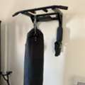 SAR 200,  Pull UP Stand With Punching Bag