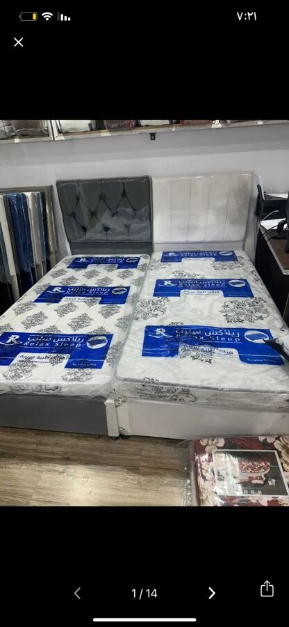 Jeddah, Furniture, SAR 150,  Single Wooden Beds Available In Different Design And Different Colours With Best Quality