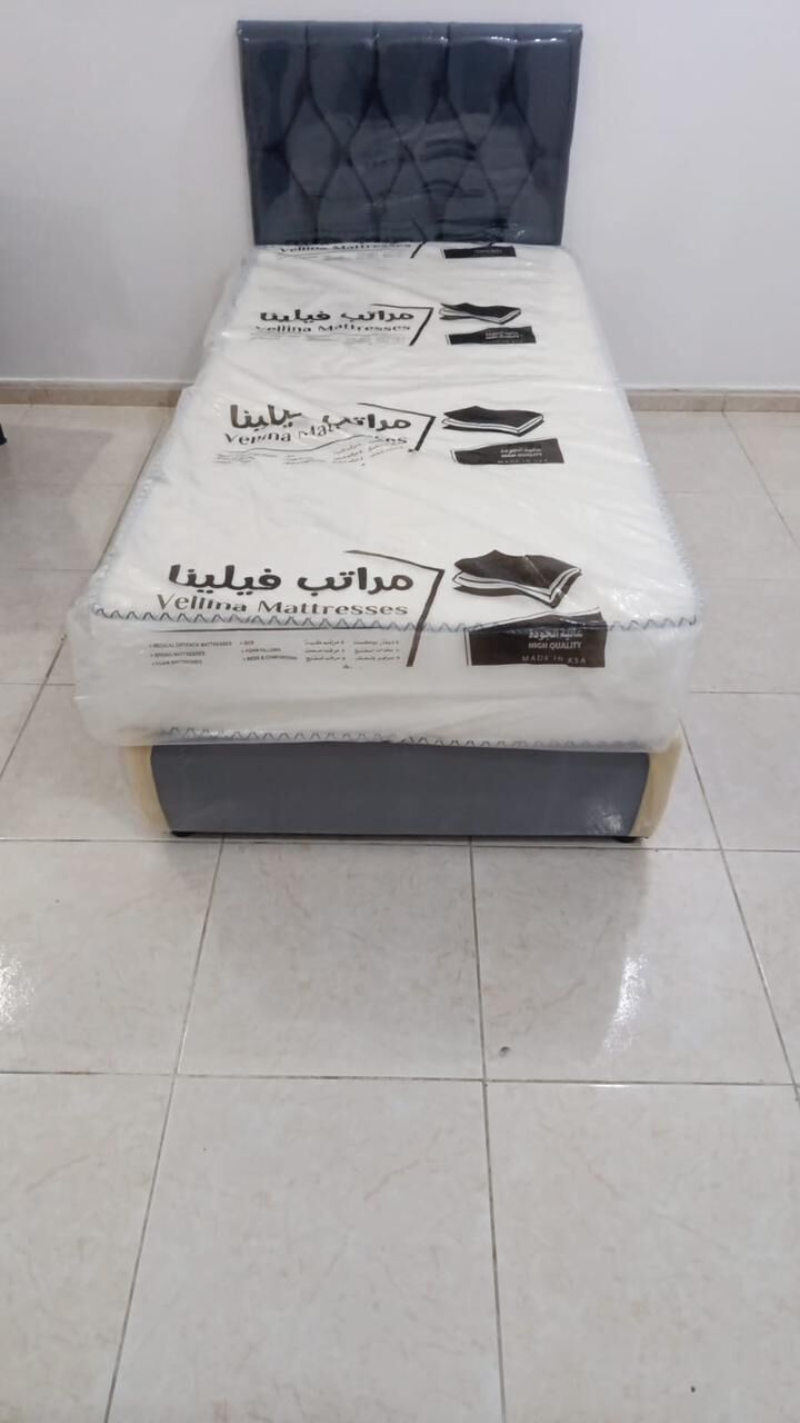 Jeddah, Furniture, SAR 150,  Single Wooden Beds Available In Different Design And Different Colours With Best Quality