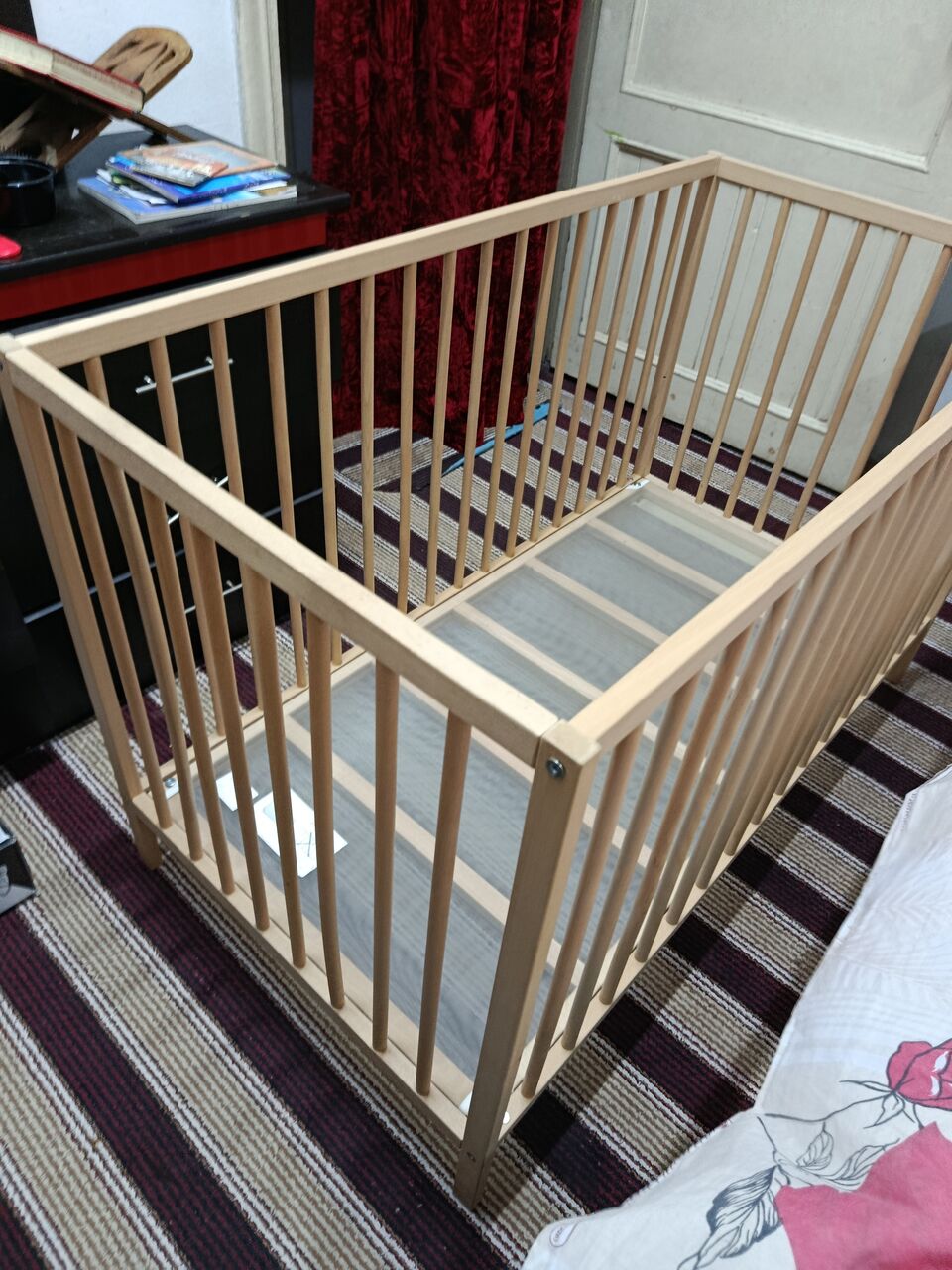 Jeddah, Baby & Kid Stuff, SAR 350,  🛏️ IKEA Baby Cot + Mattress For Sale 👶✨