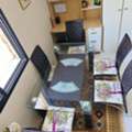 SAR 350,  Dining Table With 5 Leather Chairs
