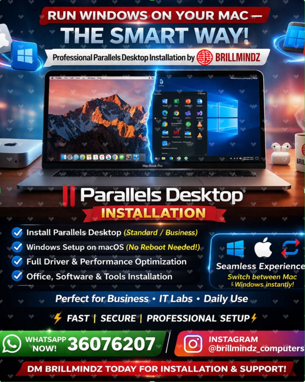 Hoora, Computer, Laptop ,Desktop Reparing Mac & PC