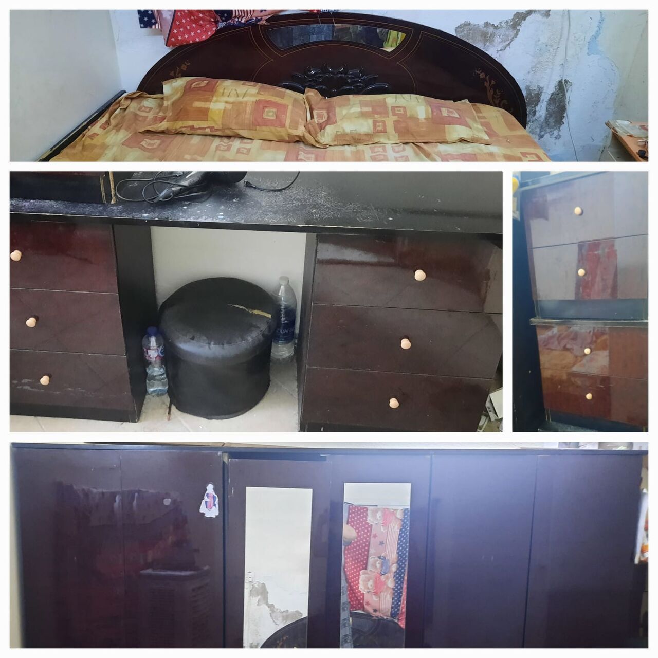 Al Murabba, Furniture, SAR 150,  Bed Room Set And AC