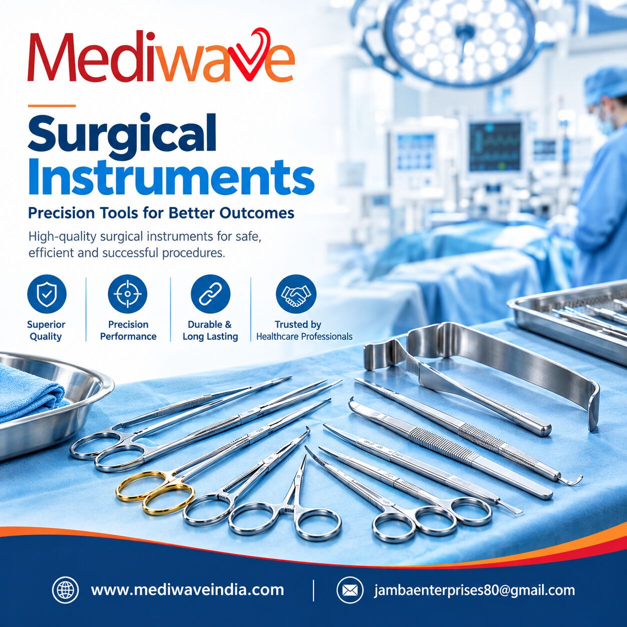 Mumbai, Health & Beauty Items, High-Quality Surgical Instruments For Healthcare Professionals