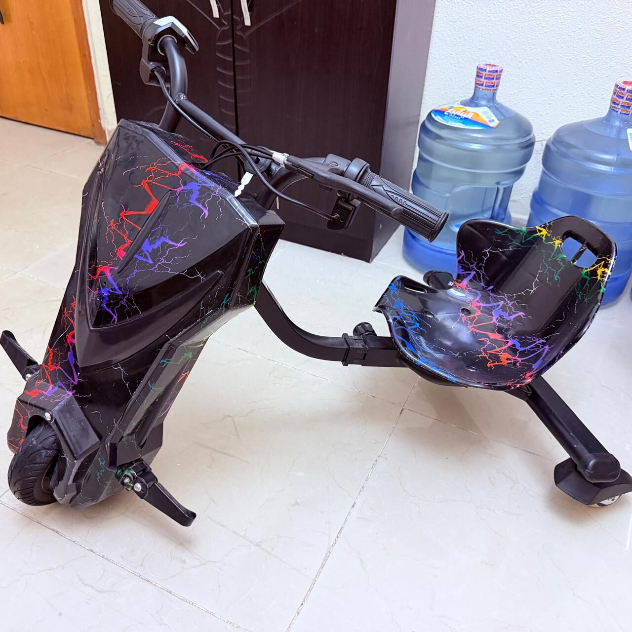 Khobar, Baby & Kid Stuff, SAR 400,  Electric Drift Scooter With Seat, Bluetooth & LED Lights - Like New