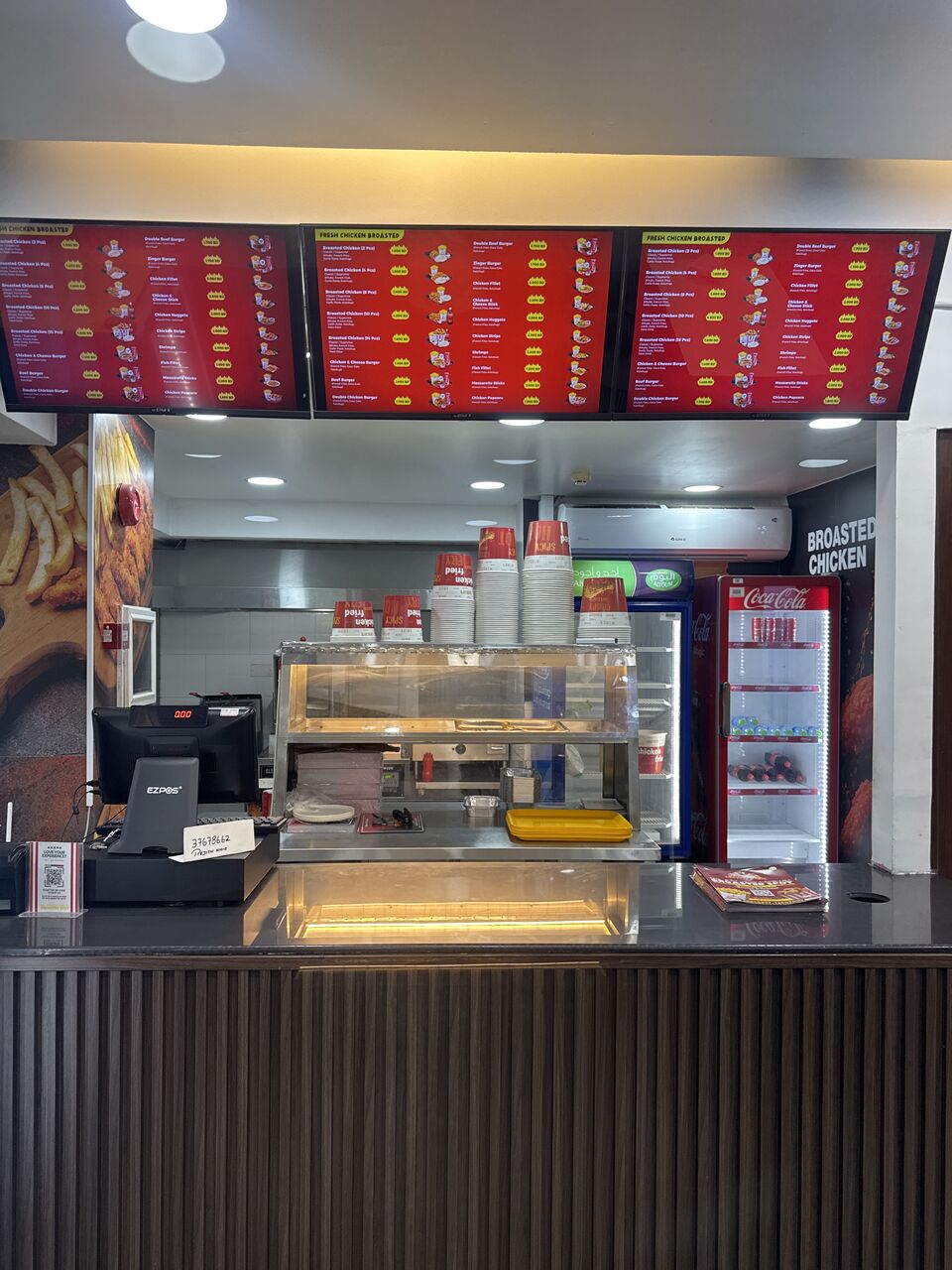 Manama, Food, BHD 15000,  Running Broasted Shop For Sale.