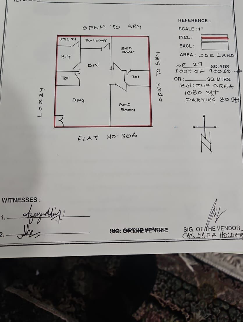 Hyderabad, Apartments, Flats, Houses & Villas, INR 4200000/year,  Furnished,  2 BR,  2 Bhk Flat For Sale At Suncity D Block Bandlaguda Jagir Hyderabad