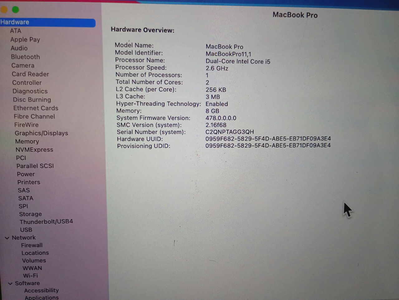 Jeddah, Computers, SAR 800,  MacBook Apple For Sale