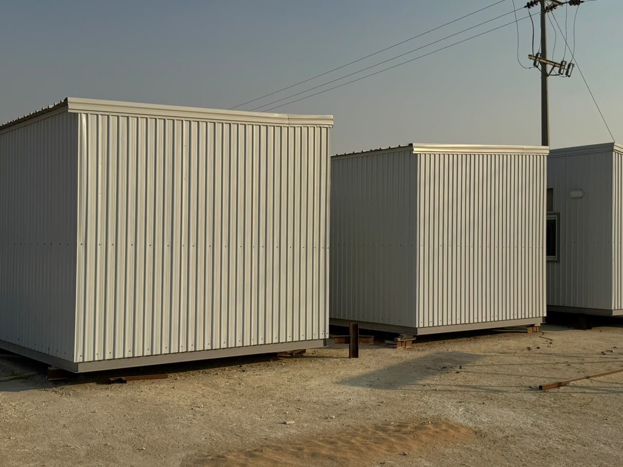 Jubail, Machinery, SAR 1,  🔥 FOR SALE – BRAND NEW FIRE-RATED PORTA CABINS 🔥CIVIL FOUNDATIONS 🔥SEWAGE TANKS🔥