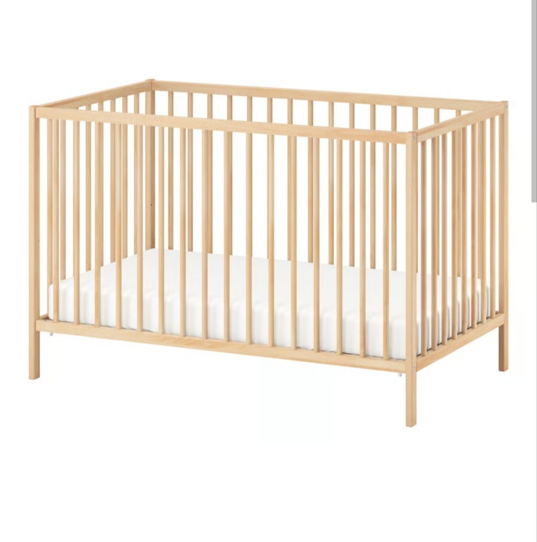Jeddah, Household Items, SAR 350,  🛏️ IKEA Baby Cot + Mattress For Sale 👶
