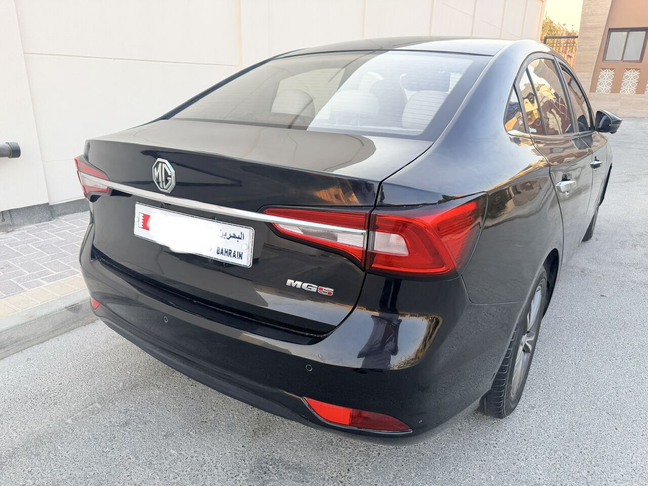 Juffair, Vehicles, Cars & Trucks , BHD 2250,  MG 5 Special Edition Black,  2021,  Automatic,  115000 KM,  MG 5   1.5 Full Option Sunroof Leather 360 Cam Still Under Warranty MG