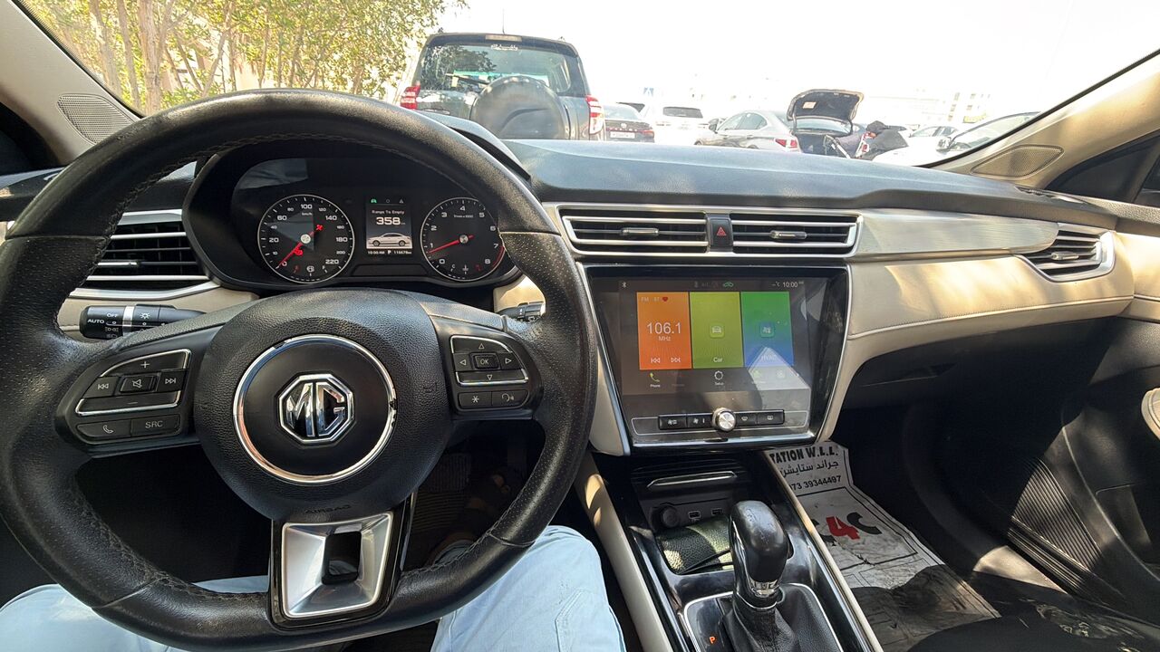 Juffair, Vehicles, Cars & Trucks , BHD 2250,  MG 5 Special Edition Black,  2021,  Automatic,  115000 KM,  MG 5   1.5 Full Option Sunroof Leather 360 Cam Still Under Warranty MG