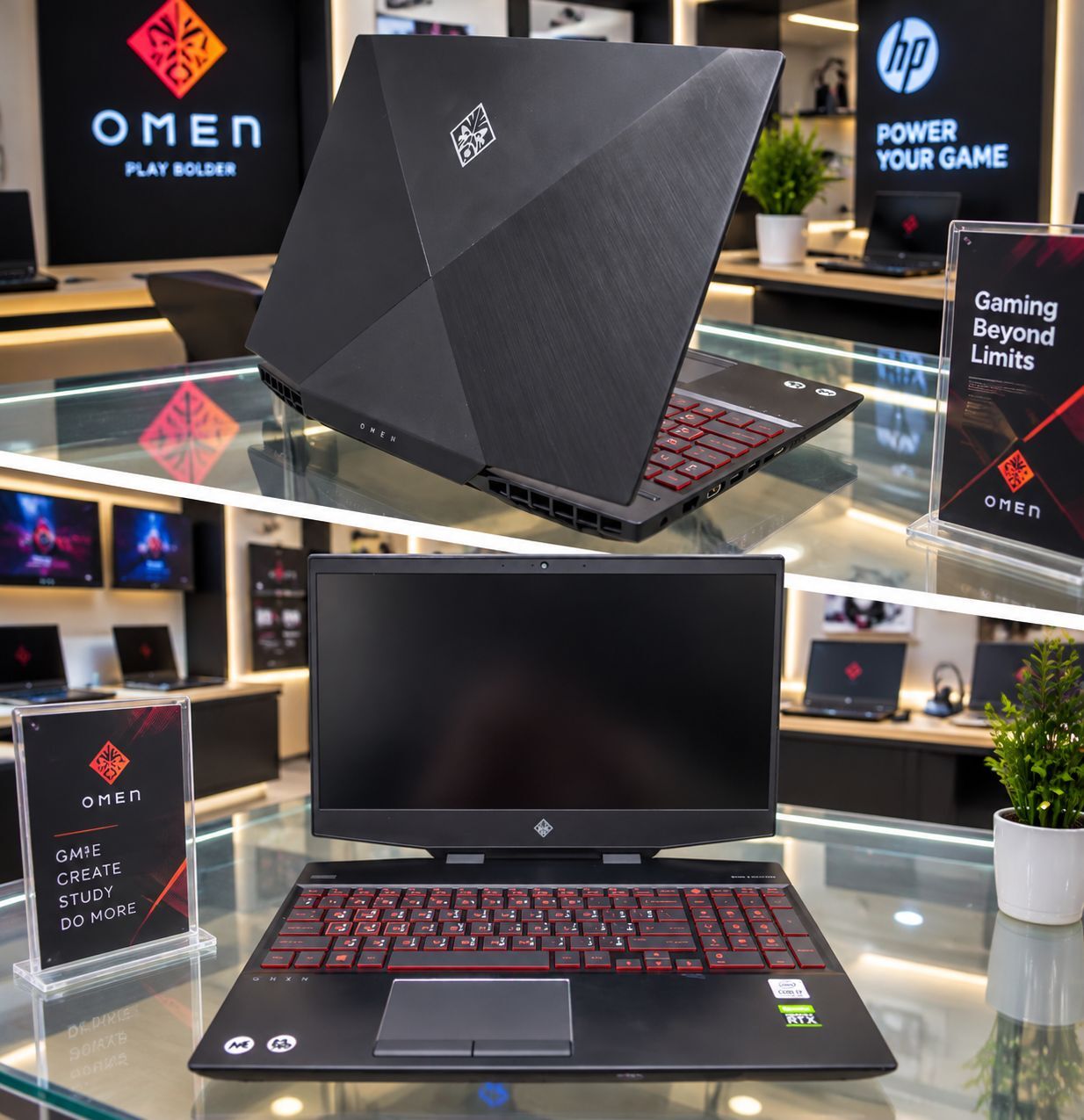 Manama, Computers, BHD 275,  HP OMEN 15 Gaming Laptop I7 10th Gen RTX 2070 8GB 144Hz 16GB 512GB SSD Call/36841488