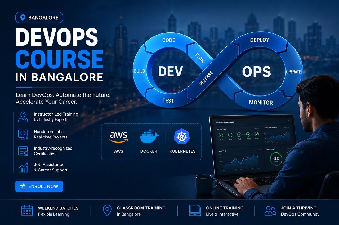 Bangalore, Lessons Offered, Best DevOps Course In Bangalore | Switch To Devops