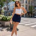 Discover Aesthetic Shorts For Teenage Girls & Strap Vest Tops For Teens