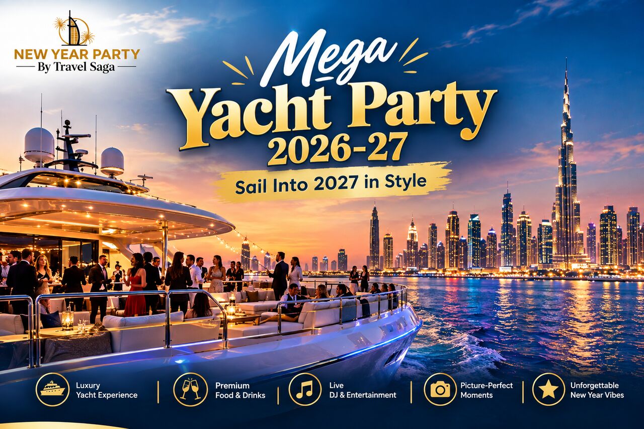 Dubai, Travel, Mega Yacht Party 2026-27: Sail Into 2027 In Style